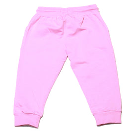 Pink Embroidery Track Pant - 0