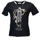 Blue Hello Roping Embellished T Shirt-1