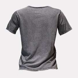 Charcoal Girl Foil Embellished T Shirt - 0