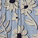 Blue Smocking Tiered Dress-3