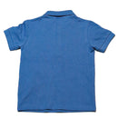 Navy Short Sleeve Polo Shirt-2