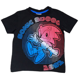 Navy Sonic Short Sleeve T Shirt Navy