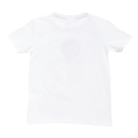 White Spider Man graphic Short Sleeve T Shirt White - 0