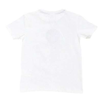 White Spider Man graphic Short Sleeve T Shirt White - 0