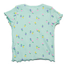 Yellow And Dark Mint Pack Of 2 Tshirts-2