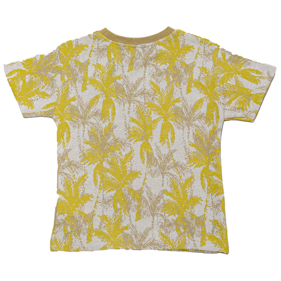 Beige Short Sleeve T Shirt Beige