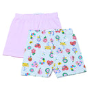 Pink And Light Mint  Pack Tights Assorted-1