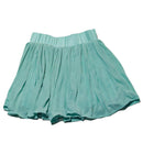 Green Pleated Skirt With Tshirt Set-3