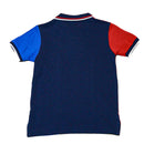 Reed Vertical Paneled Polo Shirt-2