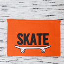 White Skater Ss T Shirt With Print White-3