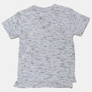 White Skater Ss T Shirt With Print White-2