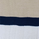 Cream Y D Striped Short Sleeve Jacquard T Shirt Cream-3