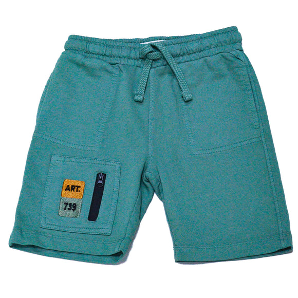 Mint Overdye Terry Shorts