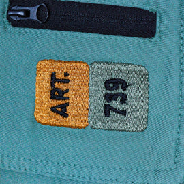 Mint Overdye Terry Shorts - 0