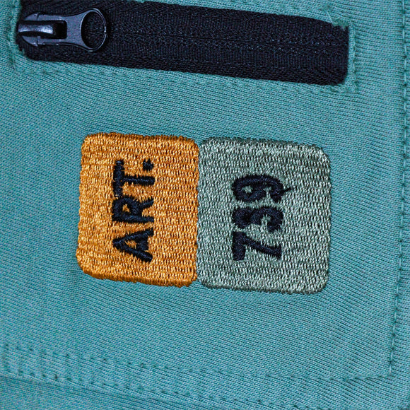 Mint Overdye Terry Shorts