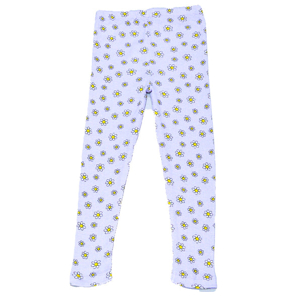Lilac Aop Rib Legging