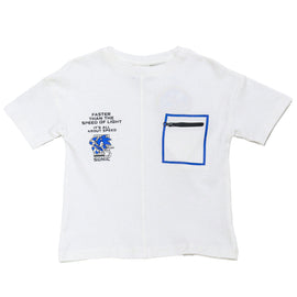 Off White Cut N Sew Oversize Sonic T Shirt White