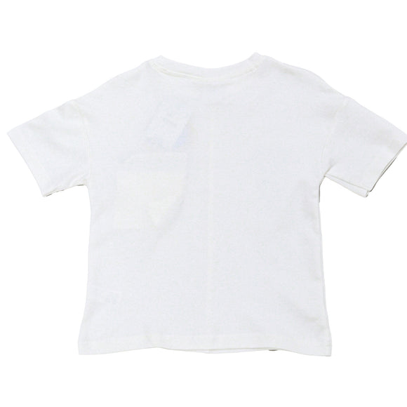 Off White Cut N Sew Oversize Sonic T Shirt White REDTAG