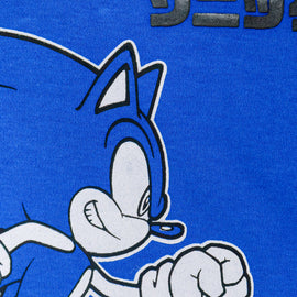 Blue Oversize Sonic T Shirt Blue - 0