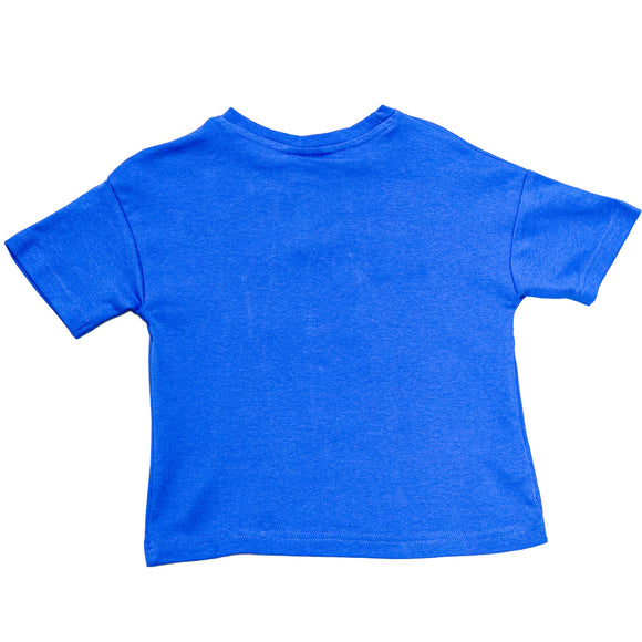 Blue Oversize Sonic T Shirt Blue