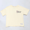 Beige Oversized Miceky Mouse T Shirt Beige-1