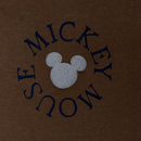 Brown Oversize Mickey Mouse T Shirt Brown-3