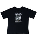 Black Nasa Front And Back Print T Shirt Black-1