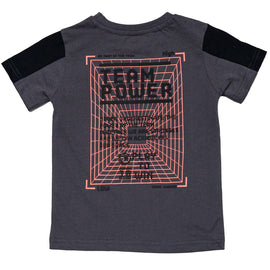 Grey Short Sleeve T Shirt With Pocket Mid Grey - 0