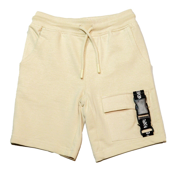 Beige Active Shorts