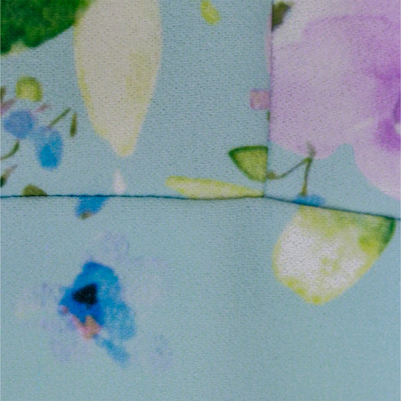 Blue Floral Aop Jumpsuit Blue