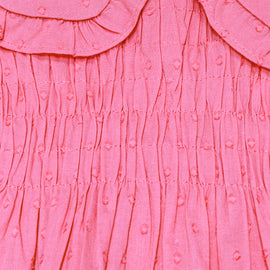 Peterpan Dobby Blouse Coral Pale - 0