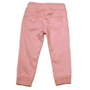 Pink Stretchable Joggers Pale-3