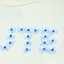 Yellow S S Aop Applique Work At Chest T Shirt-2