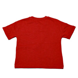 Red Tshirt With Pocket - 0