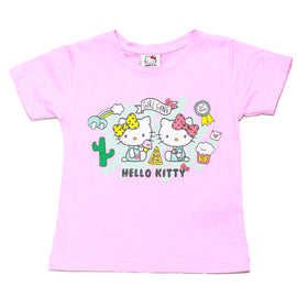 Pink Hello Kitty Pj Sets - 0