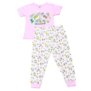 Pink Hello Kitty Pj Sets