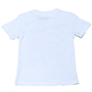 White Brooklyn Print Short Tee And Long Pyjama Set White-3