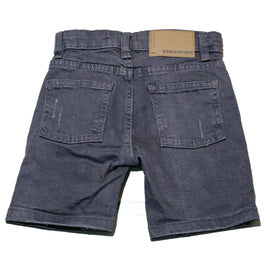 Grey Rip Repair Shorts - 0