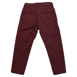 Burgundy Chino Trouser - 0