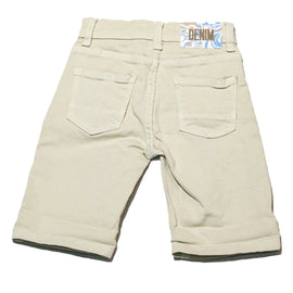 Beige Shorts With Draw Cord - 0