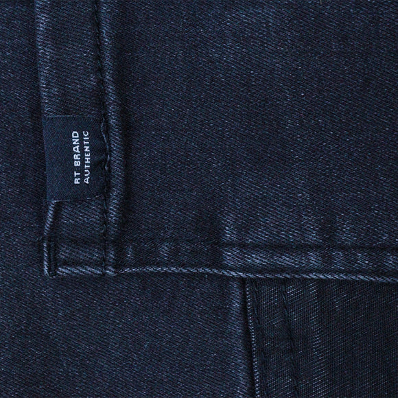 Black Paneled Pull On Jeans Black