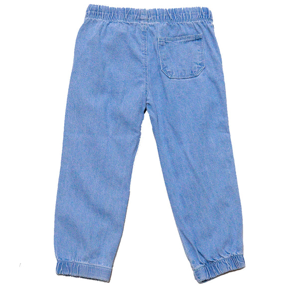 Light Wash Pull On Jogger Light