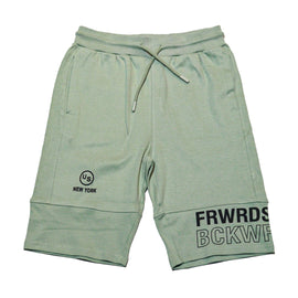 Mint Cut And Sew Active Shorts