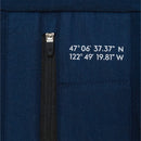 Navy Interlock Drop Shoulder T Shirt Navy-3