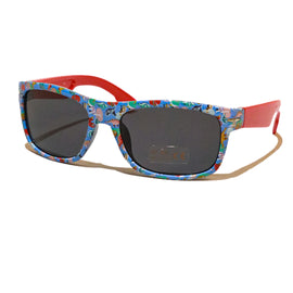 Multicolor Wayfarer Embellished Sunglasses