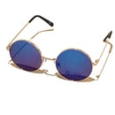 Blue Round Revo Lenses Sunglasses-1