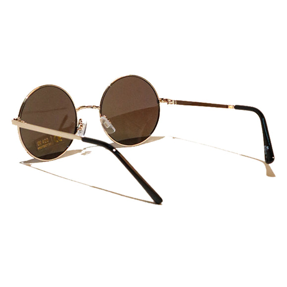 Blue Round Revo Lenses Sunglasses