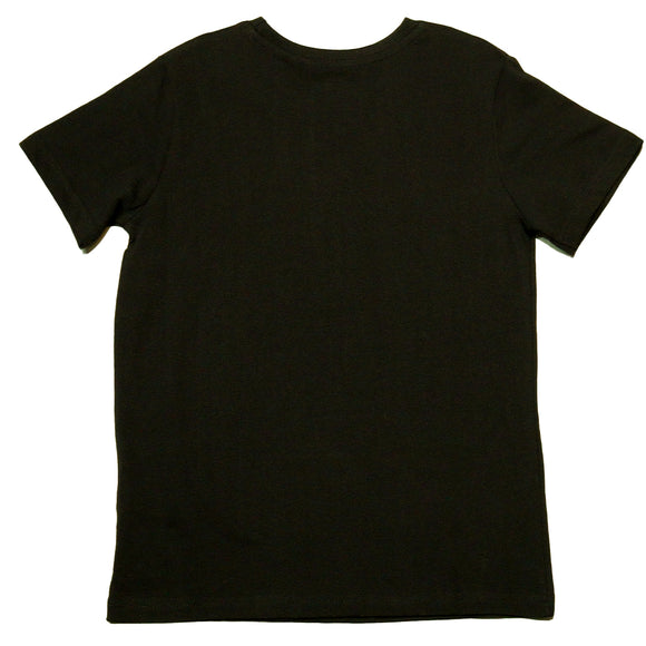Black Cheetah Face Short Sleeve Graphic Tee