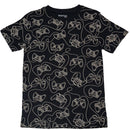 Black Gaming Aop Night Suit Black-2