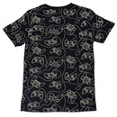 Black Gaming Aop Night Suit Black-4